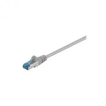 Wentronic Goobay CAT 6a kabel krosowy, S/FTP (PiMF), szary, 30 m - LSZH bezhalogenowy, miedź (94907)