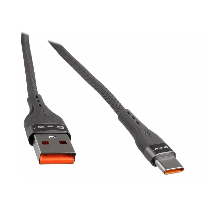 Kabel Tracer 47487 USB A - Type C M/M 1m Szary