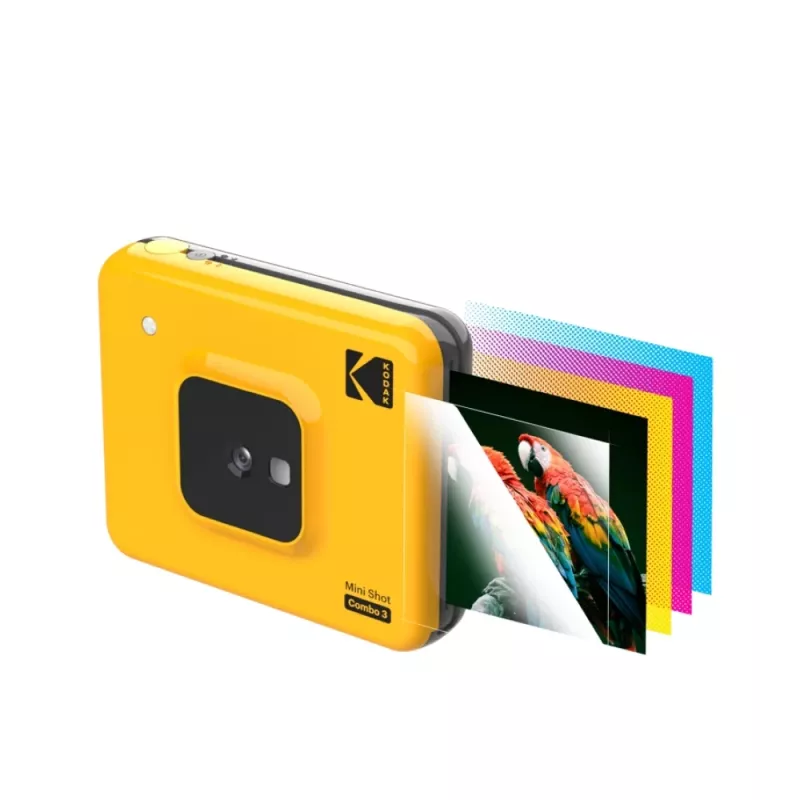 Kodak Mini Shot Combo 2 żółty 53.4 x 86.5 mm CMOS