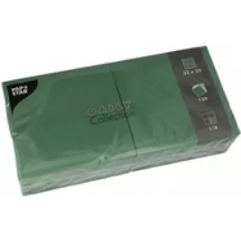 Serwetki PAPSTAR Daily Collection zielone 2-warstwowe 16,0 x 16,0 cm 150 szt. (89644)