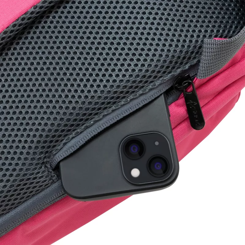 SBOX Laptop NSE-1206P 15.6 cala różowy — torba na laptopa z wyściełaną komorą na urządzenia 15,6-calowe