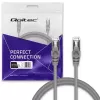 Kabel krosowy QOLTEC 54529 2xRJ45 CAT5e 5m Czarny