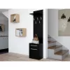 Topeshop DUO WIESZAK CZERŃ clothing hanger Czarny