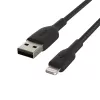 Przewód Lightning Belkin CAA002BT2MBK 2 m Czarny