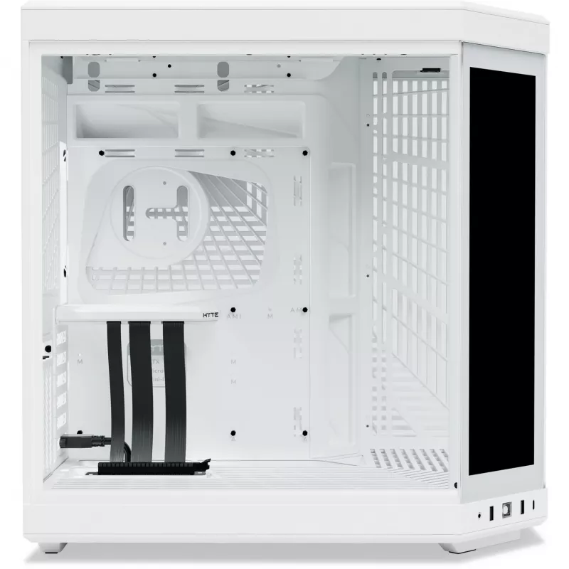 Y70 Touch Infinite, obudowa wieżowa biała, szkło hartowane x 2