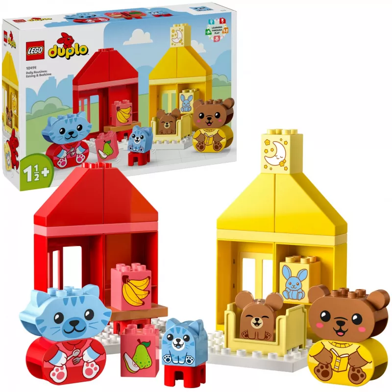 LEGO DUPLO Moje pierwsze codzienne czynności: Jedzenie i spanie 10414