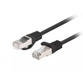 Kabel sieciowy LANBERG Cat6 RJ-45 do RJ-45, 3 m, F/UTP, przewodnik CCA, 250 MHz, czarny