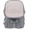 RIVACASE Anvik 15.6 plecak na laptopa, 15L, szary, wodoodporny materiał, kieszenie na tablet 10.5, smartfon, dokumenty, akcesoria, butelkę
