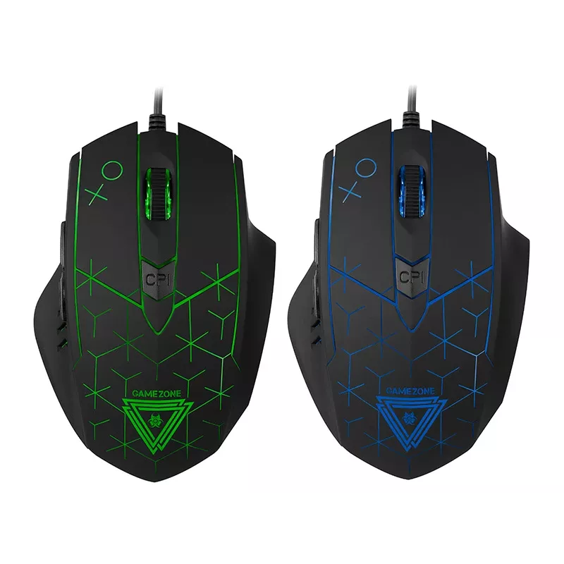 Mysz Tracer GAMEZONE XO - USB - Optyczna - 6 przycisków - Czarna