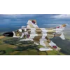 Cobi Blocks F-4M Phantom II model samolotu wojskowego, zestaw konstrukcyjny 728 elementów