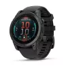 Garmin Fenix E 3,3 cm (1,3) AMOLED 47 mm Cyfrowy 416 x 416 pikseli Ekran dotykowy Czarny Wi-Fi GPS (satelitarny)