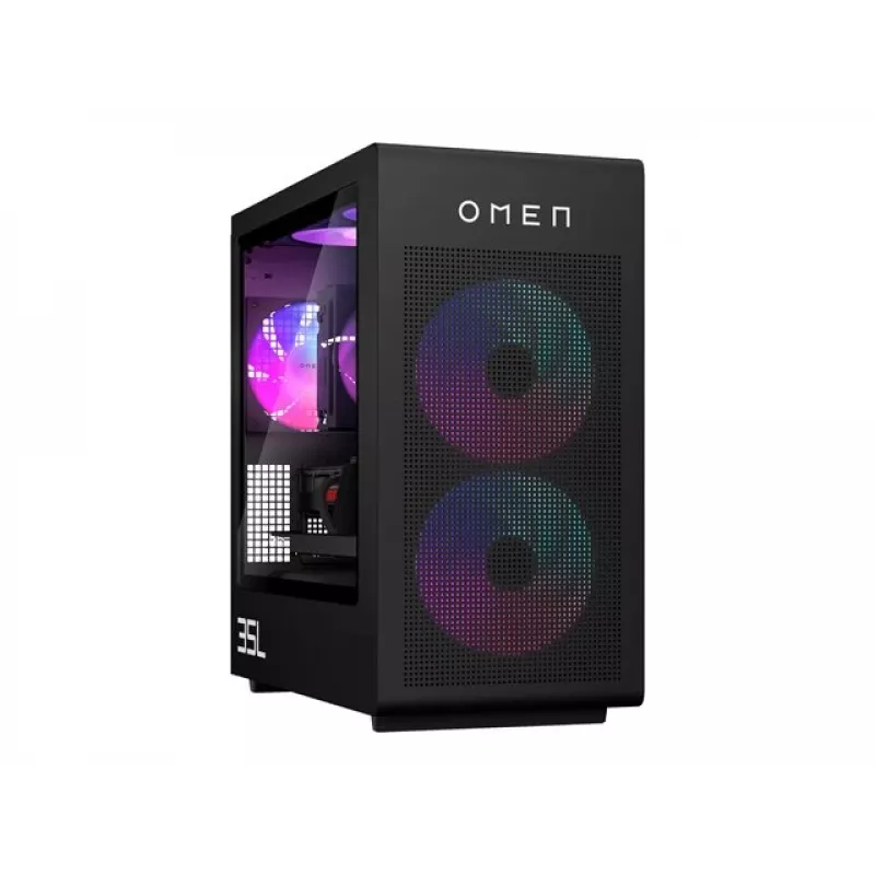 HP OMEN 35L Gaming Desktop GT16-0008ny AMD Ryzen 7 8700G 16GB 1TB RTX 4070 Super 12GB Czarny & Czarny szklany panel przedni W11H