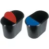 helit Pokrywa do kosza na śmieci Duo-System H61039, niebieska (H7360334) (H7360334)