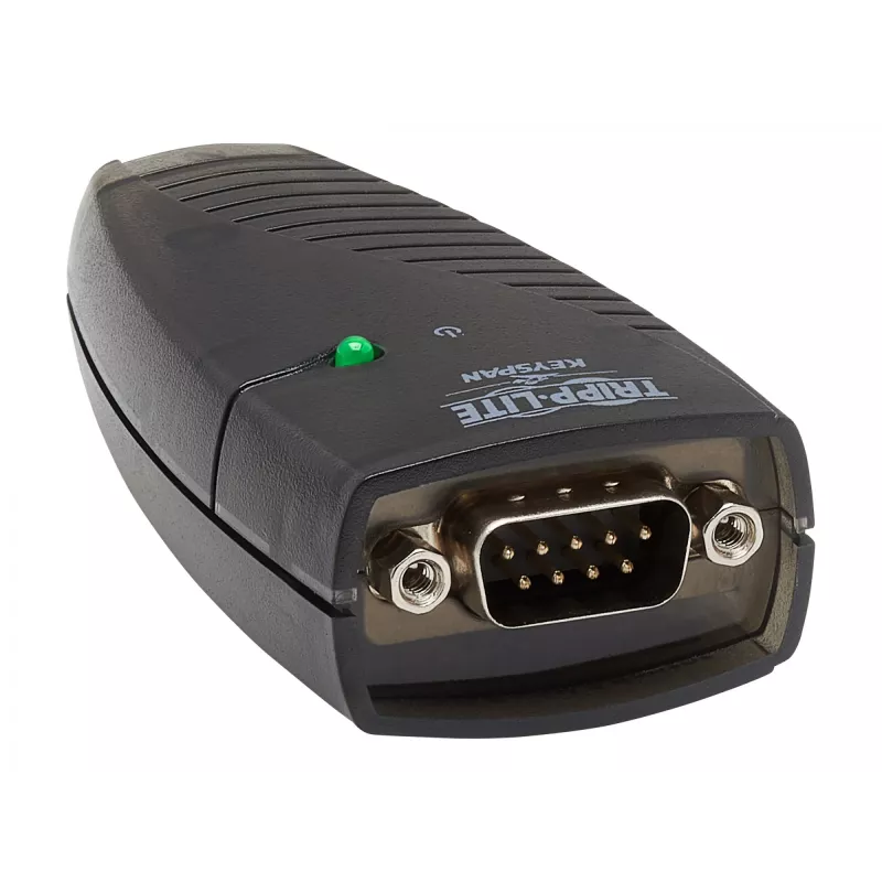 Tripp Lite USA-19HS Keyspan USB-na-Szeregowy Adapter - USB-A-Wtyk na DB9 RS232-Wtyk - 0,91 m - TAA (USA-19HS)