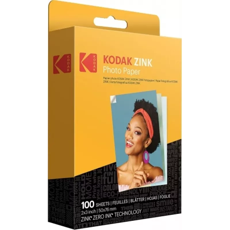 Kodak ZINK 2x3'' 50x76 mm 100 arkuszy papieru fotograficznego