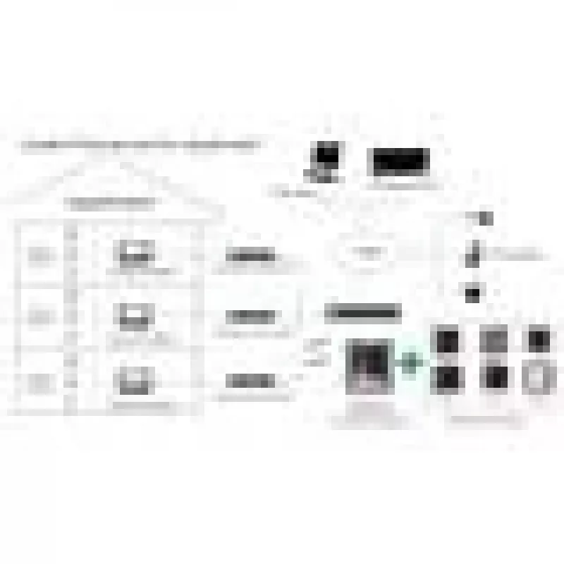 System wideodomofonowy Hikvision DS-KH6320-WTE1-W 17,8 cm (7 inch) Biały