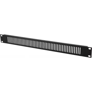 Panel przedni Omnitronic ZL-19 sw 1HE — 1U, czarny panel przedni do szafy rack 19 cali