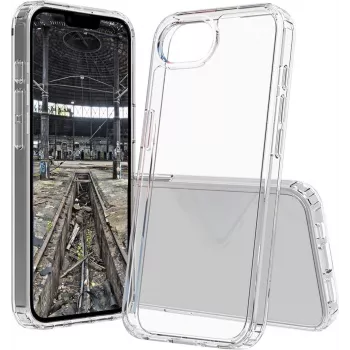 Etui do telefonu komórkowego jt berlin Pankow Clear dla Apple iPhone 16E, pasuje do 15,4 cm (6,06 cala), przezroczyste