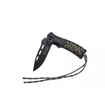 Nóż survivalowy AZYMUT Survival Fire Starter — nóż kempingowy z ostrzem stałym i zintegrowanym krzesiwem
