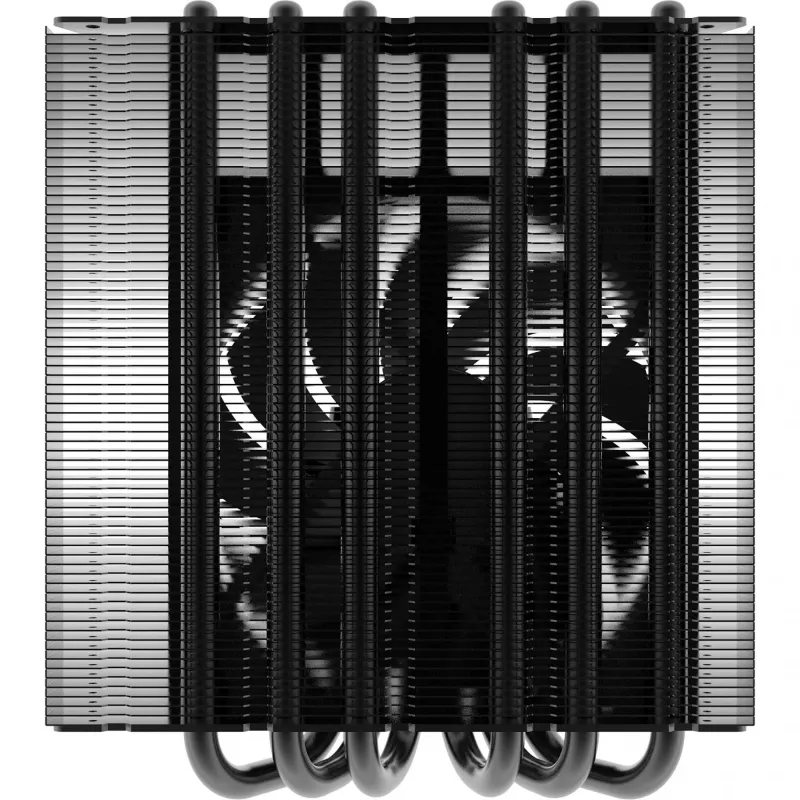 Alpenfohn Czarny Ridge Niskoprofilowe chłodzenie CPU - 120mm