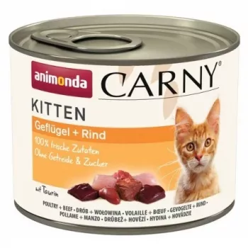 ANIMONDA Carny Kitten Poultry Beef - mokra karma dla kota - 200 g