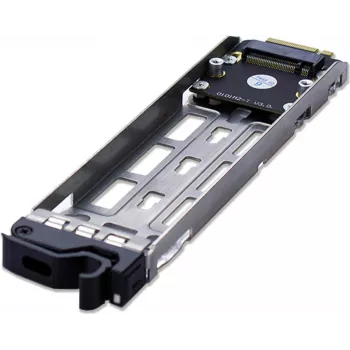 Szafka hot-plug M.2 FANTEC TR-1 2517 dla dysków SSD M.2 NVMe/SATA, jednokomorowa, montaż bez użycia narzędzi