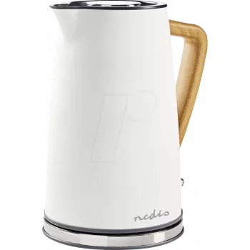 NEDIS N KAWK510EWT - Czajnik elektryczny 1,7 l, Soft-Touch, biały (KAWK510EWT)