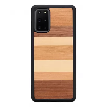 Ochronne etui na telefon od man and wood do Samsunga Galaxy S20+ — czarne