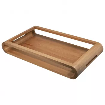 Taca do serwowania artelegno VASDG dwustronna z drewna bukowego 27 x 49 cm