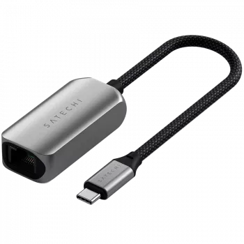 Adapter USB-C Satechi (1x wtyczka USB-C, 1x Gigabit LAN (1/2,5 Gbit/s)) ST-AE25M