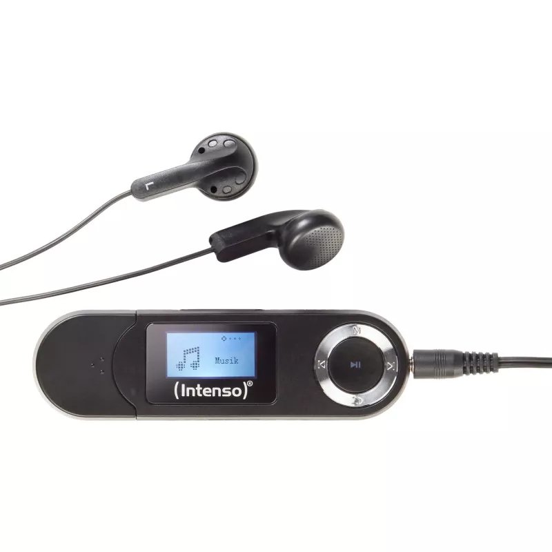 Intenso Music Walker - odtwarzacz multimedialny - 16 GB - czarny