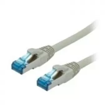 VALUE - Patch-kabel - RJ-45 (M) - RJ-45 (M) - 1 m - UTP - CAT 6a - gepresst - Szary (21.99.0871)