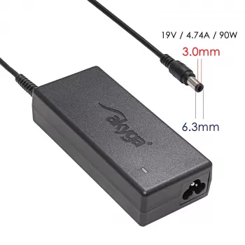 Zasilacz do laptopa Akyga AK-ND-27 dla Samsung, 90 W, 19 V, 4,74 A, 5,5 x 3,0 mm + pin