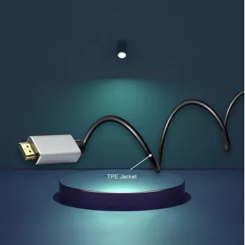 Kabel HDMI Helos 288399 3m HDMI Typ A Standard Czarny Szary
