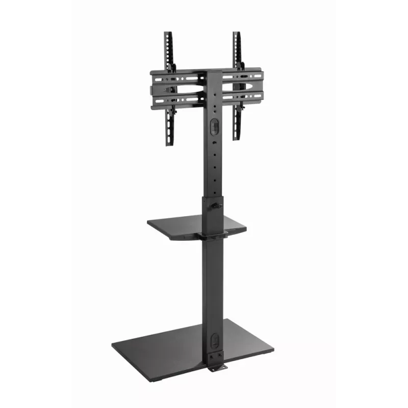 Stojak podłogowy pod telewizor GEMBIRD TVS-55T-02 dla telewizorów 32–55 cali, stal, wysokość 600 mm, VESA 100x100–400x400, maks. obciążenie 35 kg