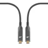 Hybrydowy kabel wideo USB-C TB AKTBXIACCOP500B 4K, długość 5 m