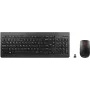 Klawiatura Lenovo 4X30M39472 z myszą Bezprzewodowa RF Niemiecka Czarna