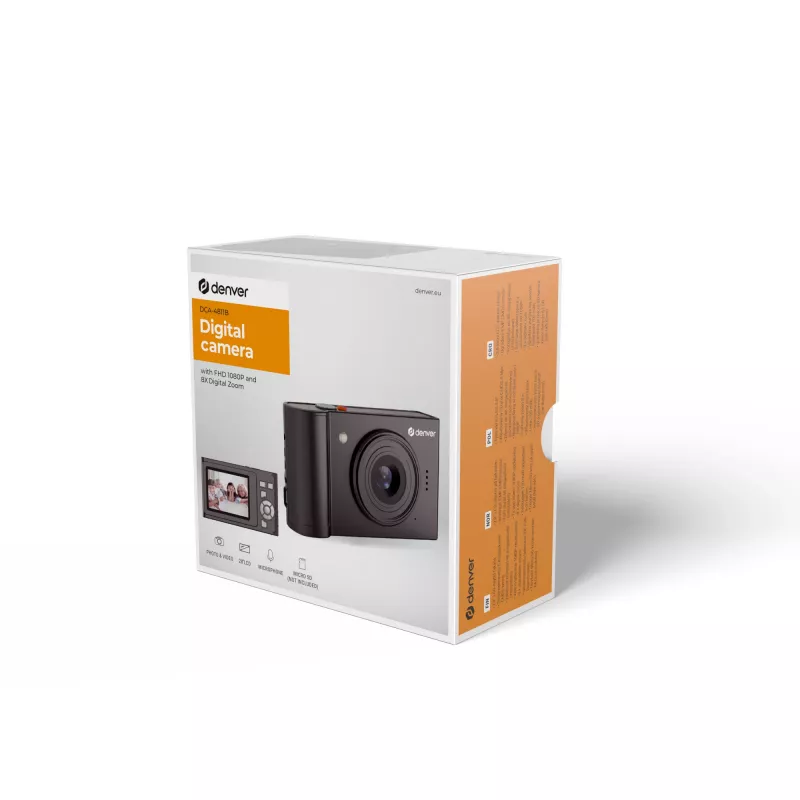 Aparat cyfrowy Denver DCA-4811B 5-megapikselowa matryca CMOS kolor czarny