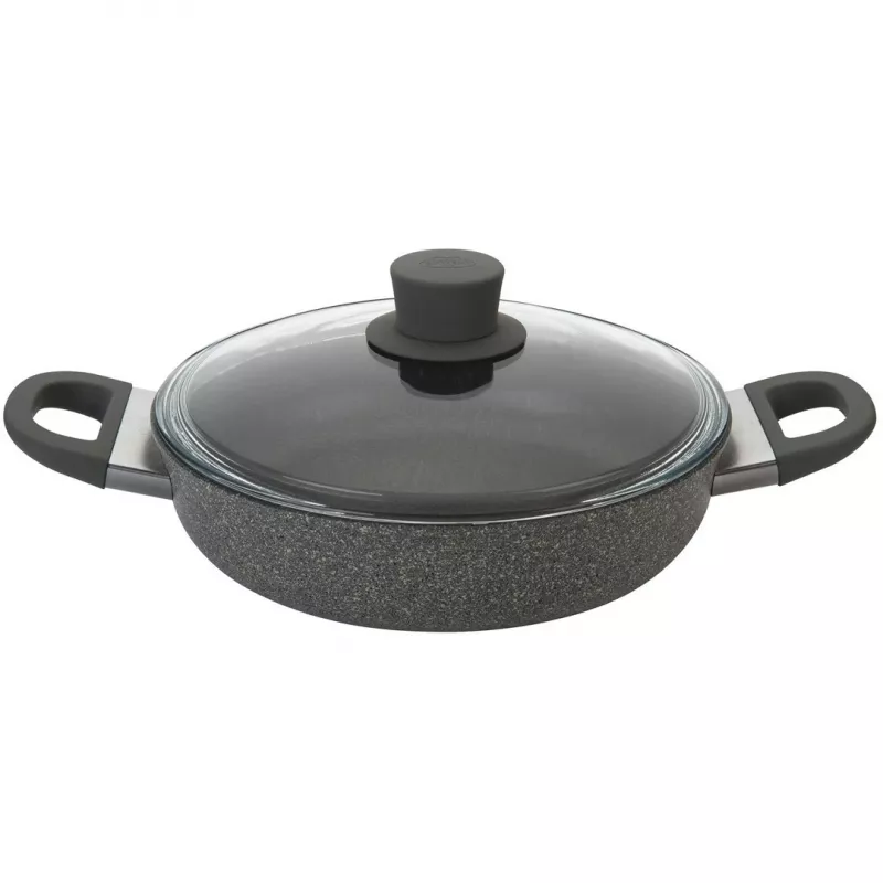 Patelnia do serwowania Ballarini 75002-973-0 Okrągła Szara 28 cm
