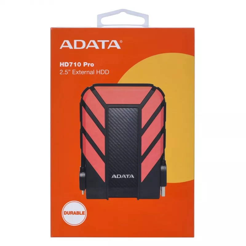 ADATA HD710 Pro zewnętrzny dysk twardy 1 TB 2,5 cala USB 3.2 Gen 1 (3.1 Gen 1) Czarny, Czerwony