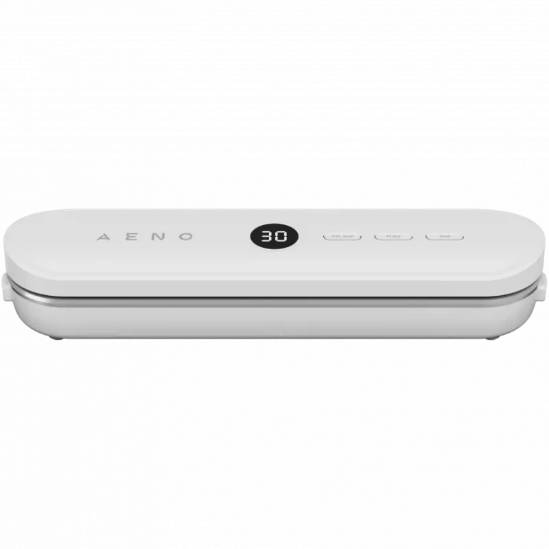 Pakowarka próżniowa, biała, wyświetlacz LED, 80W, -65kPa (±5kPa)