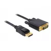 Kabel DeLOCK DisplayPort na DVI 24+1 wtyk/wtyk 2m