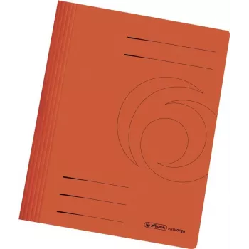 Teczka manila Herlitz 11037009, karton, pomarańczowa, A4