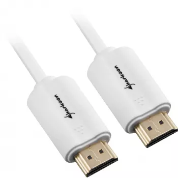 Kabel HDMI Wtyk > Wtyk HDMI (Biały, 2 metry, HDMI 4K)