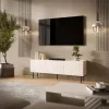 Cama LUCCA 3D szafka TV 165x40x59 kaszmir
