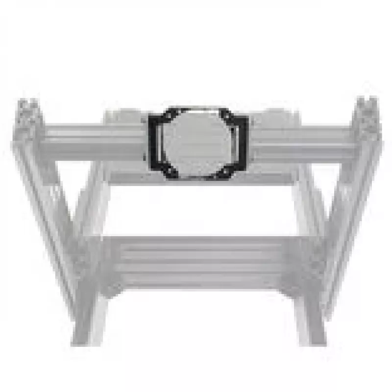 Asetek SimSports Front Mount for Podium Brackets - czarny, 70 mm Bolt Circle