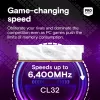 Crucial Pro OC 32GB (2x16GB) DDR5 PC5-48000C32 6400MHz Dual Channel Kit - biały