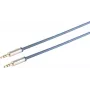 Kabel audio ShiverPeaks 30815-SPP-cienki 5m 3.5mm niebieski