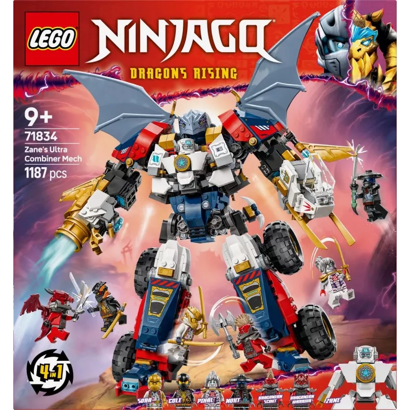 LEGO NINJAGO 71834 Ultra Kombinator Zane'a