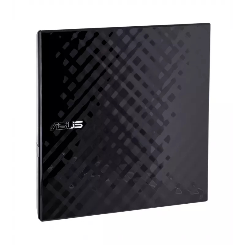 Zewnętrzny napęd optyczny DVD±RW ASUS SDRW-08D2S-U Lite, USB 2.0, czarny, 24x CD / 8x DVD, 142×142×20 mm